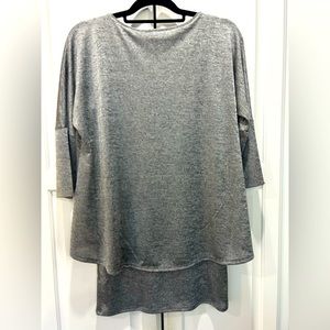 WHBM silver dress